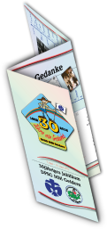 Flyer 30 Jahre DPSG Geldern