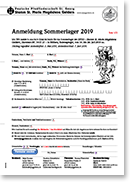 Anmeldung 2019