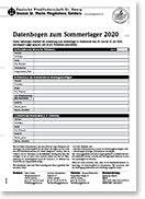 Anmeldung 2020 Daten- und Arztbogen
